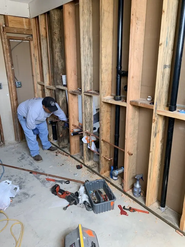 Commercial rough-in plumbing for Commercial Plumbing in Citrus Heights